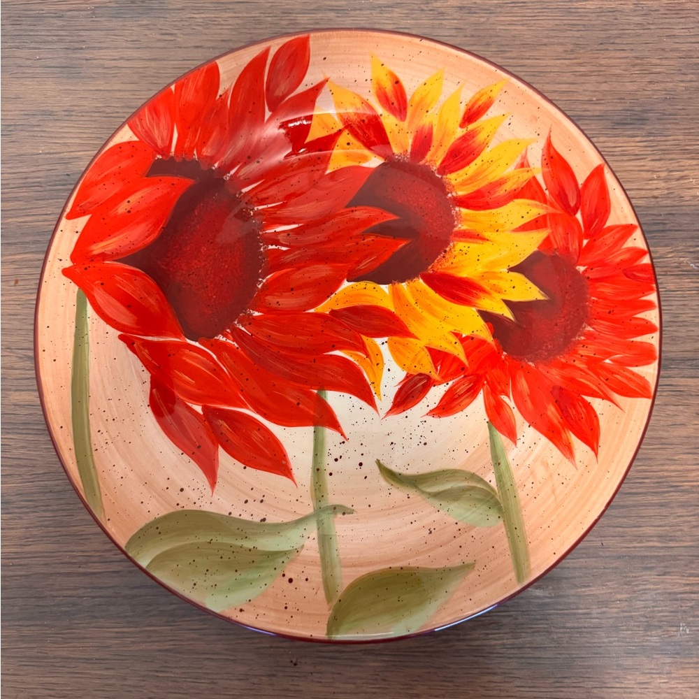 Pfaltzgraff Evening Sun 14-Inch Round Platter – Excellent Condition